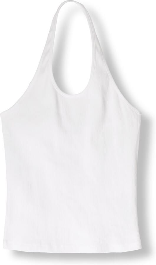 SELECTED WOMEN Dames Tops & T-shirts Slfanna Sl Halterneck Top Wit - Foto 3