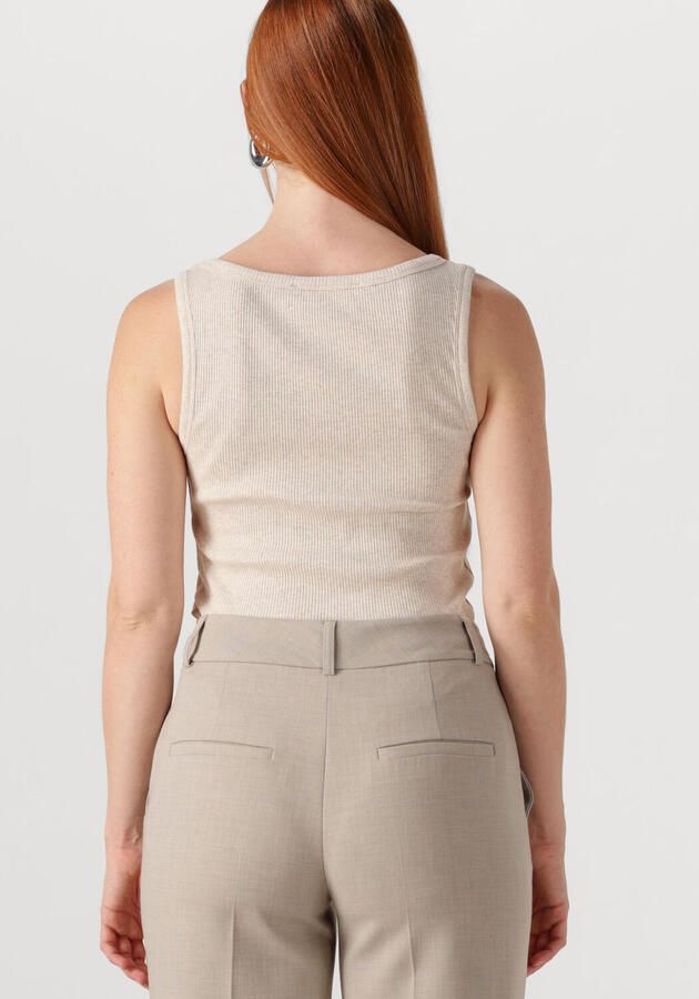 SELECTED FEMME Dames Tops & T-shirts Slfanna U-neck Tank Top Beige - Foto 1