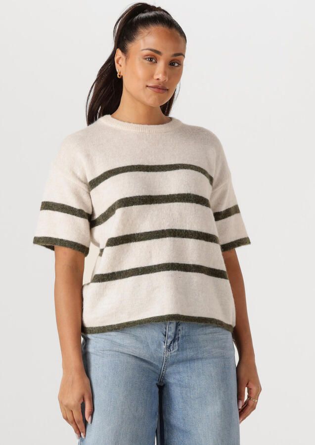 SELECTED WOMEN Dames Tops & T-shirts Slfmaline-liliana 2 4 Knit O-neck Gebroken Wit - Foto 4