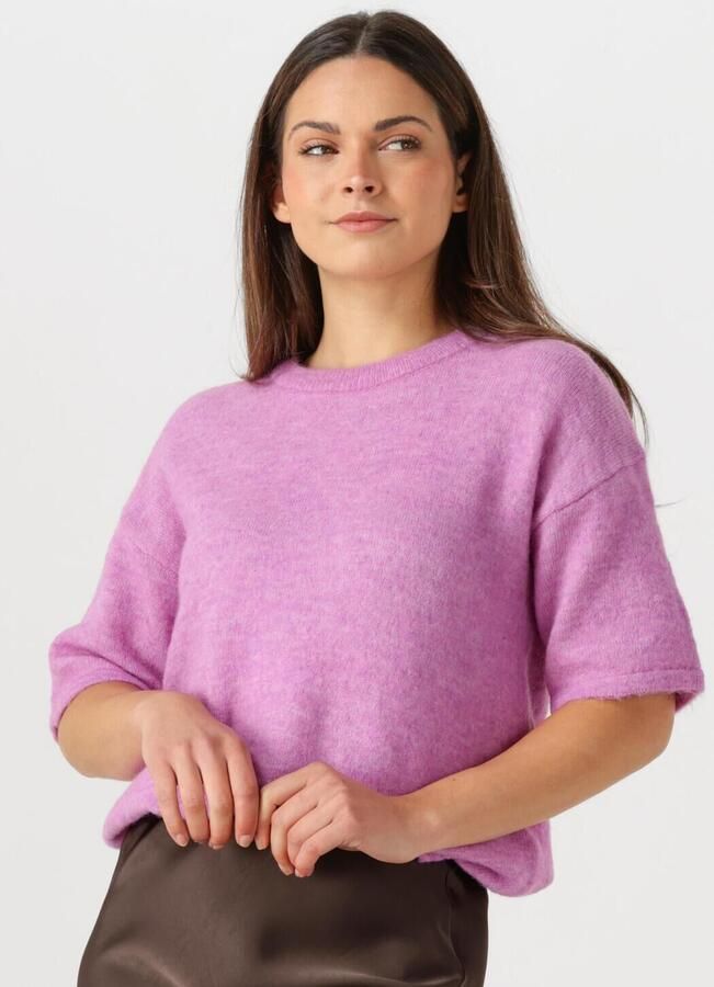 SELECTED FEMME Dames Tops & T-shirts Slfmaline-liliana 2 4 Knit O-neck Roze - Foto 4