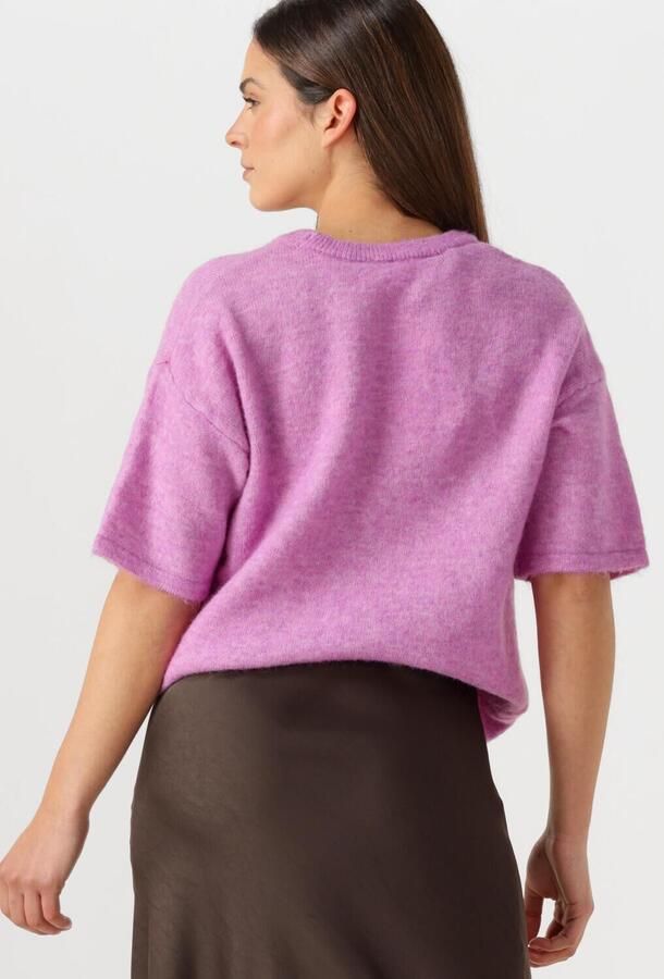SELECTED FEMME Dames Tops & T-shirts Slfmaline-liliana 2 4 Knit O-neck Roze - Foto 3
