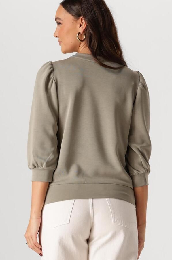 SELECTED WOMEN Dames Tops & T-shirts Slftenny 3 4 Sweat Top Groen - Foto 2