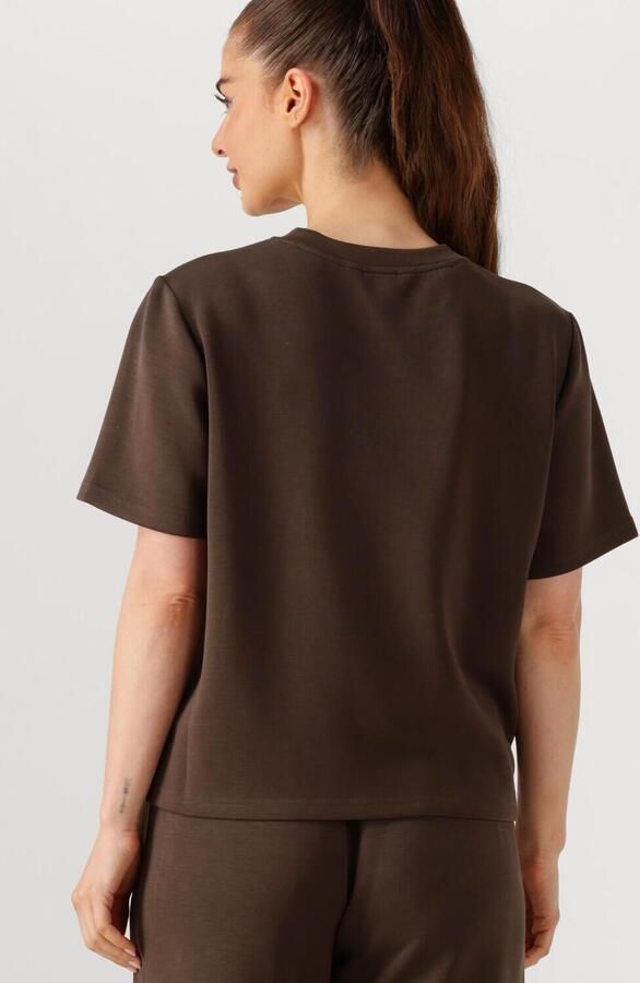 SELECTED FEMME Dames Tops & T-shirts Slftenny Ss Boxy O-neck Tee Beige - Foto 3