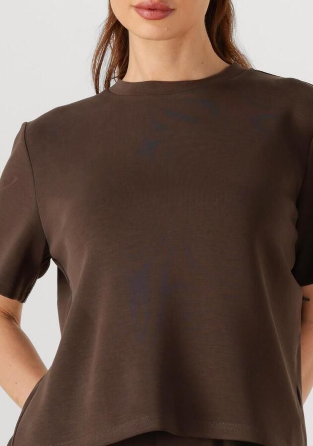 SELECTED FEMME Dames Tops & T-shirts Slftenny Ss Boxy O-neck Tee Beige - Foto 2