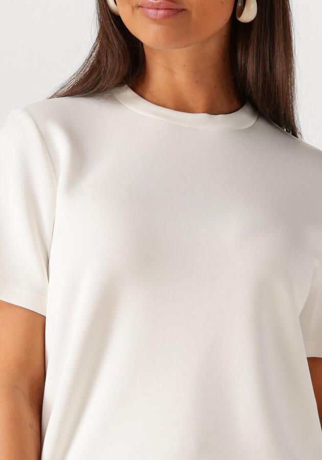 SELECTED WOMEN Dames Tops & T-shirts Slftenny Ss Boxy O-neck Wit - Foto 3