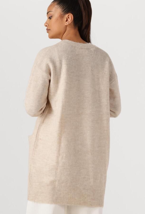 Selected Femme Dames Truien vesten Lulu New Ls Knit Long Cardigan B Beige Dames - Foto 3