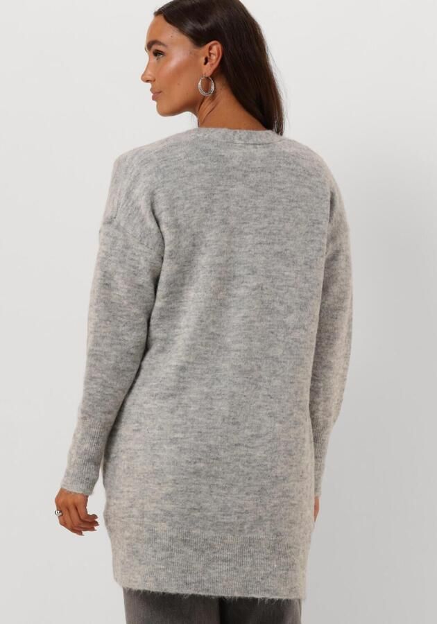 SELECTED FEMME Dames Truien & Vesten Lulu New Ls Knit Long Cardigan B Lichtgrijs - Foto 2