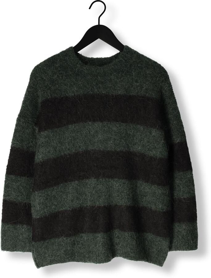 SELECTED FEMME Dames Truien & Vesten Slfgabella Ls Knit O-neck Camp Groen - Foto 1