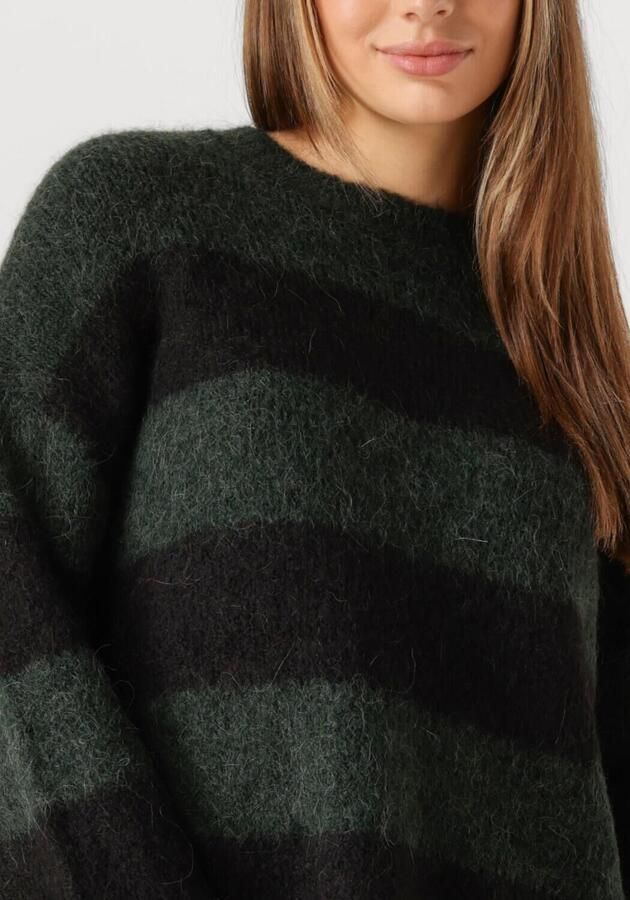 SELECTED FEMME Dames Truien & Vesten Slfgabella Ls Knit O-neck Camp Groen - Foto 2