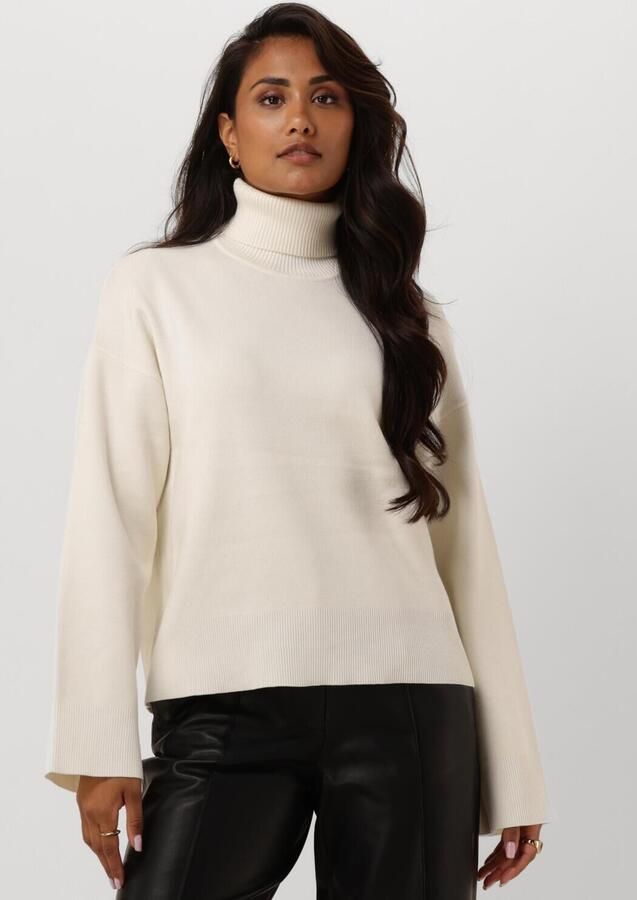 SELECTED FEMME Dames Truien & Vesten Slfkamma Ls Knit Roll Neck Beige - Foto 4