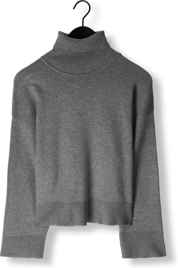 SELECTED FEMME Dames Truien & Vesten Slfkamma Ls Knit Roll Neck Grijs - Foto 3