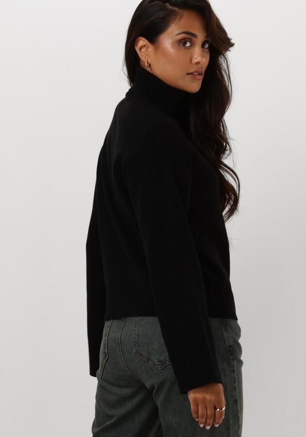 SELECTED FEMME Dames Truien & Vesten Slfkamma Ls Knit Roll Neck Zwart