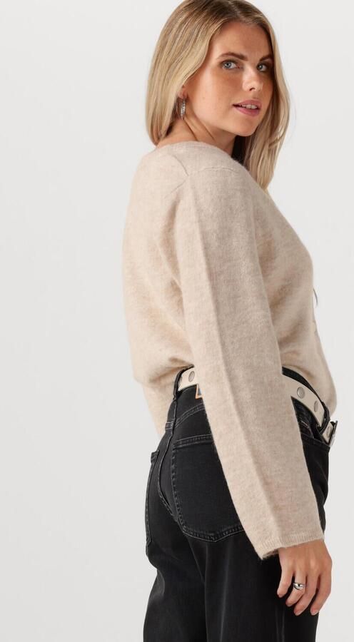 SELECTED WOMEN Dames Truien & Vesten Slflulu New Ls Knit Cardigan Beige - Foto 3