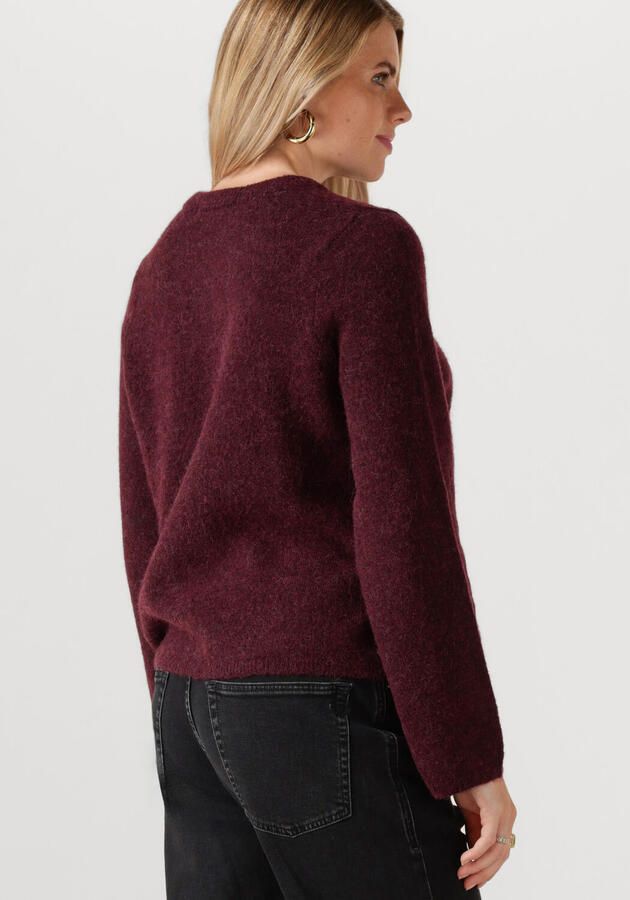 SELECTED FEMME Dames Truien & Vesten Slflulu New Ls Knit Cardigan Bordeaux - Foto 2