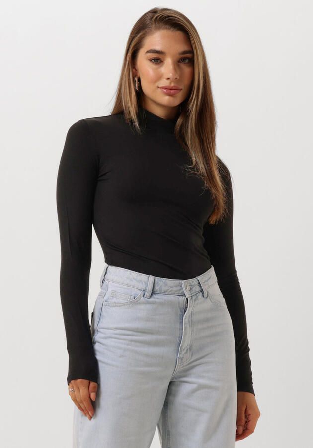 SELECTED FEMME Dames Truien & Vesten Slfmanja Ls High Neck Zwart - Foto 4