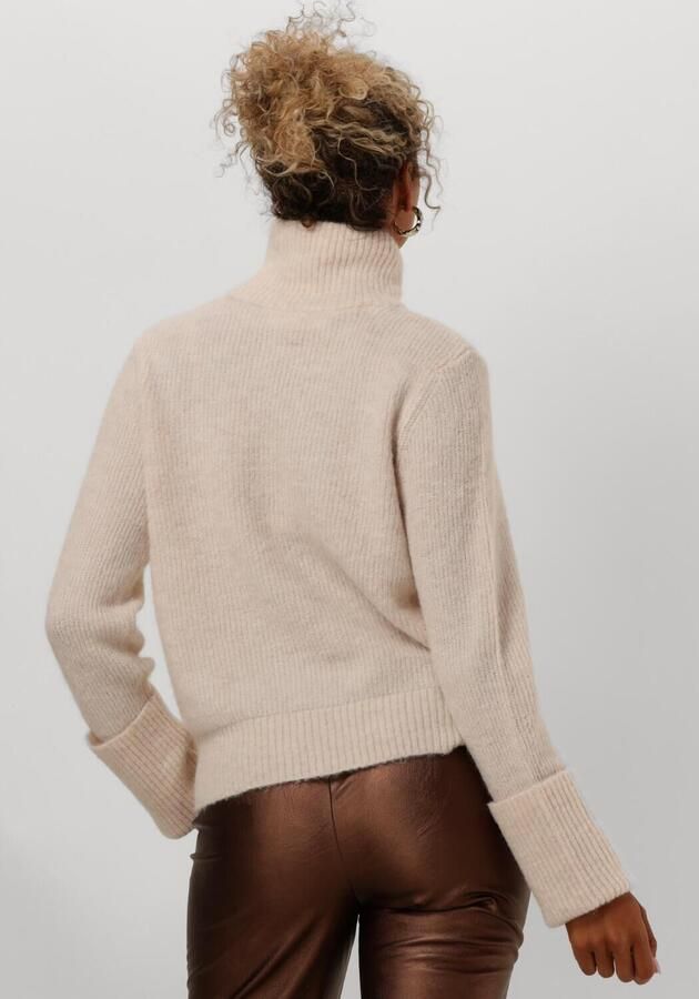 Selected Femme Regular fit coltrui van een mix van wol en alpaca model 'SIA' - Foto 2