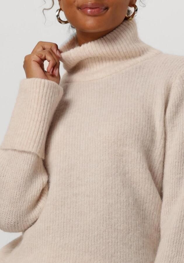 Selected Femme Regular fit coltrui van een mix van wol en alpaca model 'SIA' - Foto 3