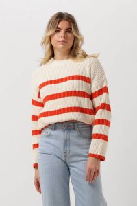 Selected Femme Witte Trui Slfbloomie Ls Knit O-neck B