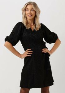 Selected Femme Zwarte Mini Jurk Slfdonna-siv 3 4 Short Dress