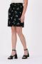 Selected Femme Zwarte Wijde Shorts Slfilva Hw Stijl Black Dames - Thumbnail 1