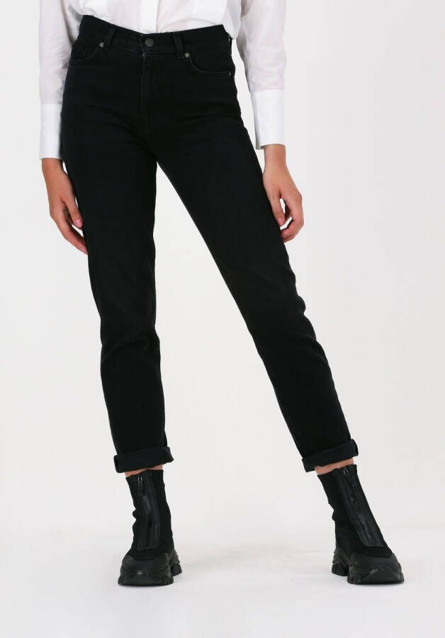 Zwarte Selected Femme Slim Fit Jeans Slfamy Hw Slim Beauty Bla Jean