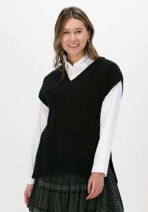 Selected Femme Zwarte Spencer Slfnovah Knit Vest B