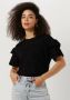 SELECTED FEMME Dames Tops & T-shirts Slfrylie Ss Florence Tee Zwart - Thumbnail 1
