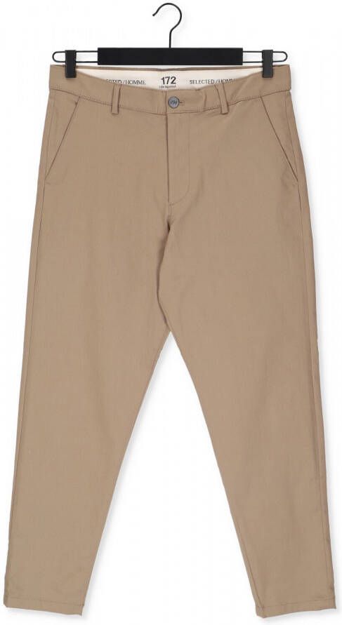 SELECTED HOMME Heren Broeken Slhslimtape-repton 172 Flex Pa Beige