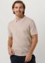 SELECTED HOMME Heren Polo's & T-shirts Slhtown Ss Knit Polo B Beige - Thumbnail 1