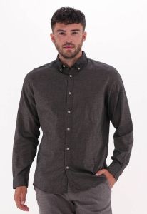 Selected Homme Bruine Casual Overhemd Slimflannel Shirt Ls W Naw