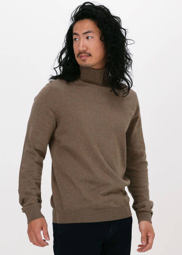 Selected Homme Stijlvolle Sweaters voor Thuis Beige Heren