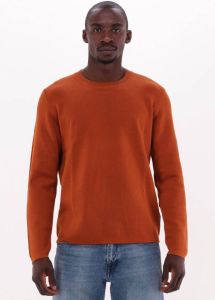 Selected Homme Bruine Trui Slhmartin Ls Knit Crew Neck W