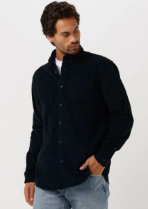 Selected Homme Donkerblauwe Casual Overhemd Slhregrick-cord Shirt Ls W