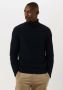 SELECTED HOMME Heren Truien & Vesten Remy Ls Knit All Stu Roll Neck W Camp Donkerblauw - Thumbnail 1