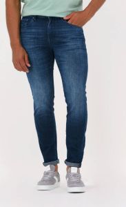 Selected Homme Donkerblauwe Slim Fit Jeans Slhslim-leon 22602 M.blue Sup Jns W