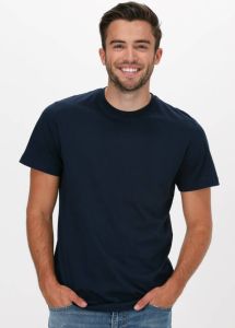 Selected Homme Donkerblauwe T-shirt Normani180 Ss O-neck Tee