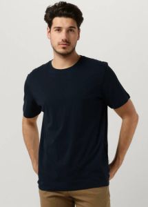 Selected Homme Donkerblauwe T-shirt Slhaspen Ss O-neck Tee