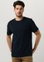 SELECTED HOMME Heren Polo's & T-shirts Slhaspen Ss O-neck Tee Donkerblauw - Thumbnail 1