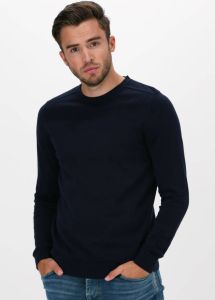 Selected Homme Donkerblauwe Trui Slhberg Crew Neck B