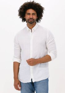 Selected Homme Gebroken Wit Casual Overhemd Slhregkylian-linen Shirt
