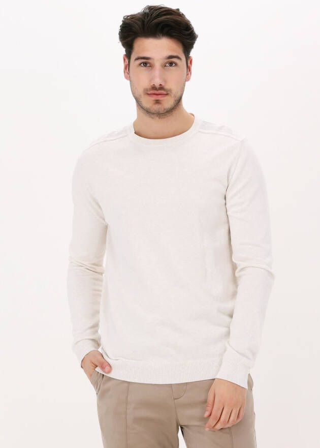 Selected Homme Beige Trui met Hoge Kraag voor Heren Beige Heren