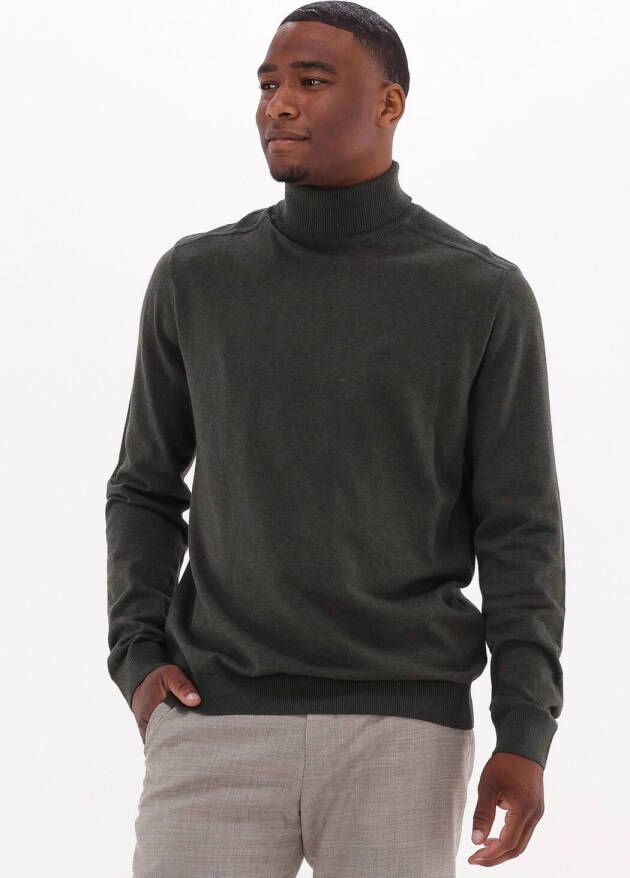 SELECTED HOMME Heren Truien & Vesten Berg Roll Neck Groen