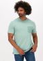 Selected Homme Collar-o T-shirt Selected Slhrelaxarvid Groen Heren - Thumbnail 1
