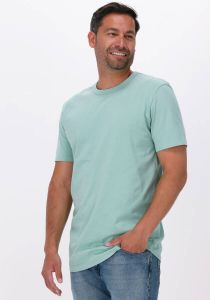 Selected Homme Groene T-shirt Slhrelaxlong-david Ss O-neck Tee G Camp
