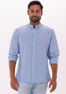 Selected Homme Lichtblauwe Casual Overhemd Slhslinew-linen Shirt Ls China W