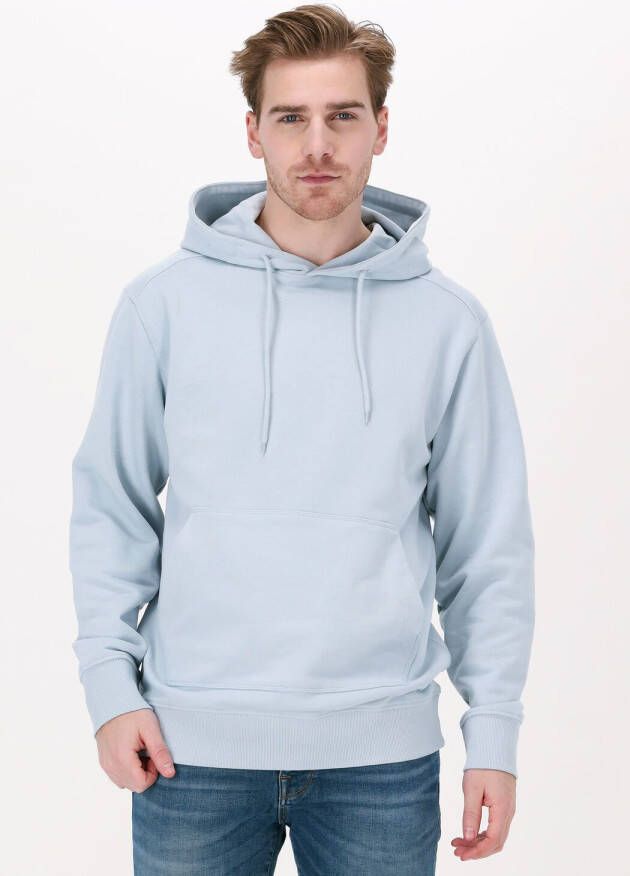 Selected Homme Lichtblauwe Sweater Slhjason380 Hood Sweat S Noos