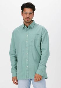 Selected Homme Mint Casual Overhemd Slhregaxel Shirt Ls Seersucker