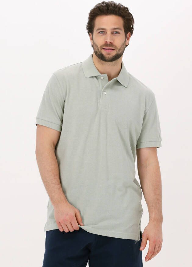 SELECTED HOMME Heren Polo's & T-shirts Slhneo Ss Polo S Mint