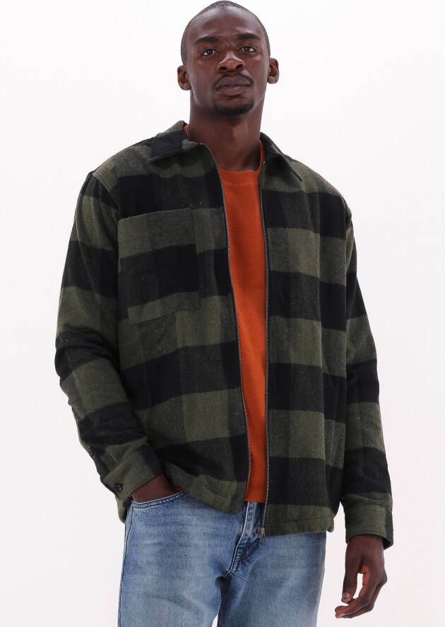 Selected Homme Loose fit overhemdjack met ruitmotief model 'Doller'