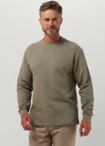 Selected Homme Olijf Trui Slhdimmy Crew Neck Sweat W